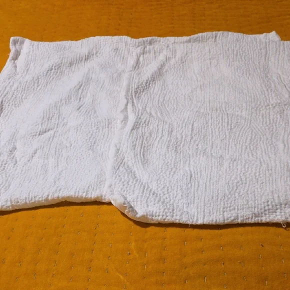 West Elm Silky TENCEL™ & Cotton Matelasse shams Euro Standard +Queen Duvet Cover - Picture 6 of 11